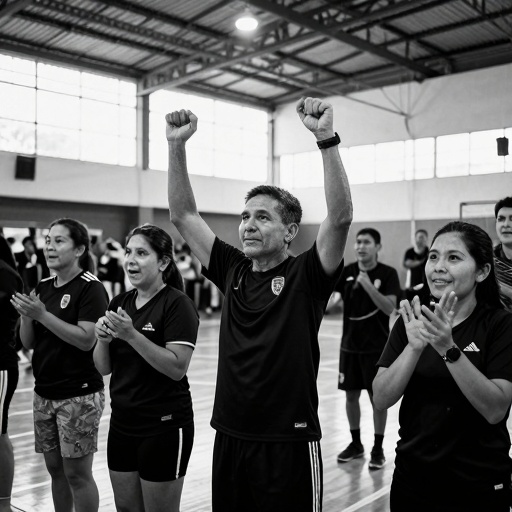 Nobol impulsa integración comunitaria con inauguración del Campeonato Vacacional de Indoor