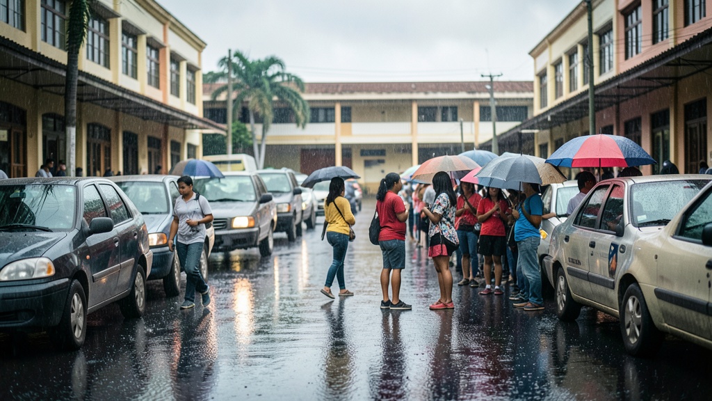 Ministerio de Educación pospone inicio de clases en 5 cantones guayasenses por lluvias