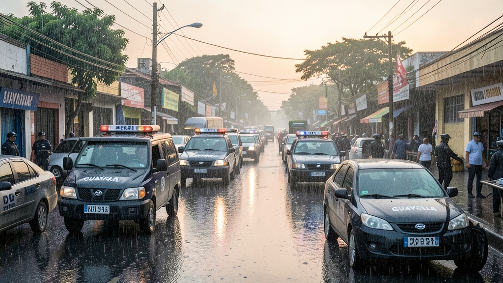 Gobernación del Guayas activa operativos simultáneos contra el crimen en 24 distritos