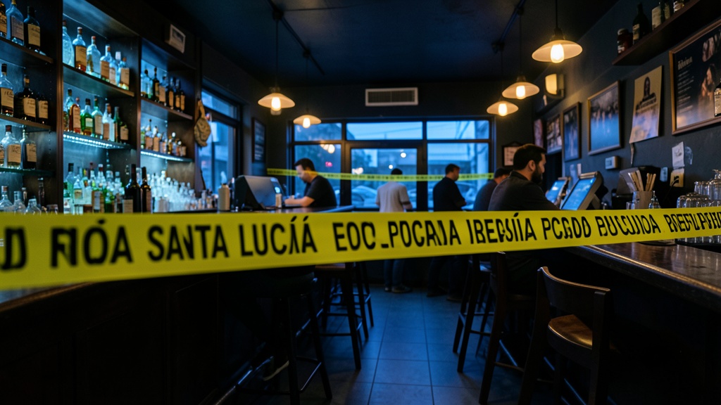 Doble homicidio en Santa Lucía: Mueren sargento de tránsito y su amigo en local nocturno