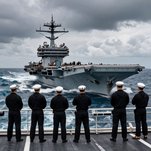 EE.UU. desplaza portaaviones George Washington al Medio Oriente tras crisis