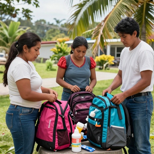 Alcaldía de Daule recomienda mantener mochila de emergencia lista para proteger a las familias