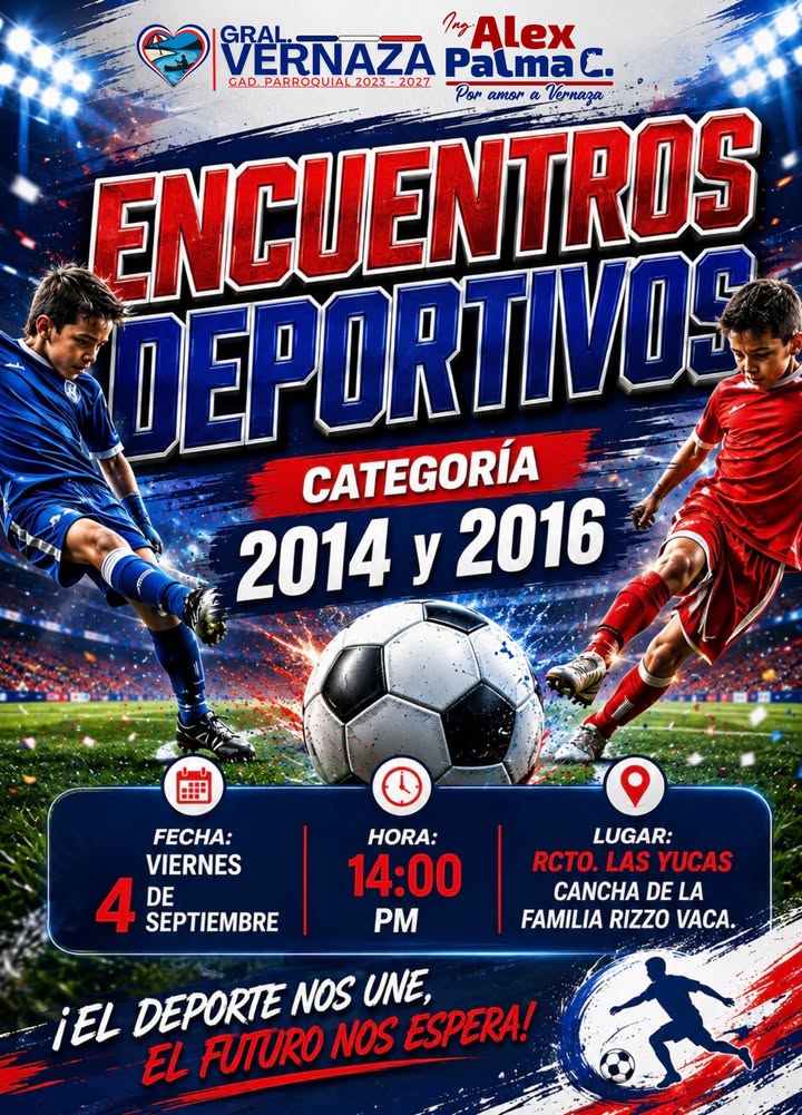 GAD Parroquial de Dos Esteros convoca a Encuentros Deportivos de fútbol para el 4 de septiembre